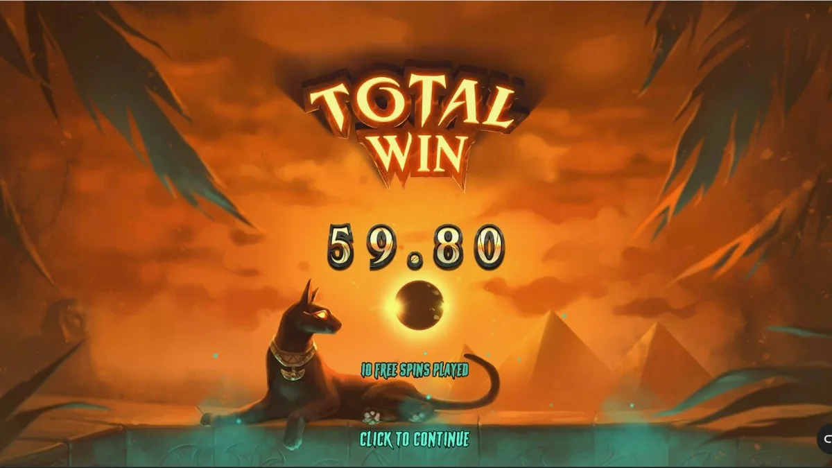 Tampilan visual slot Sand and Ashes dengan latar belakang reruntuhan Mesir Kuno